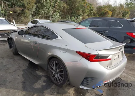 2017 Lexus Rc 350 из США, поврежденный, VIN JTHHE5BCXH5014896